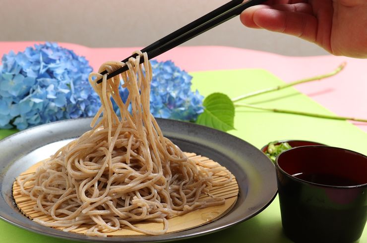 常陸秋そば刺身セット