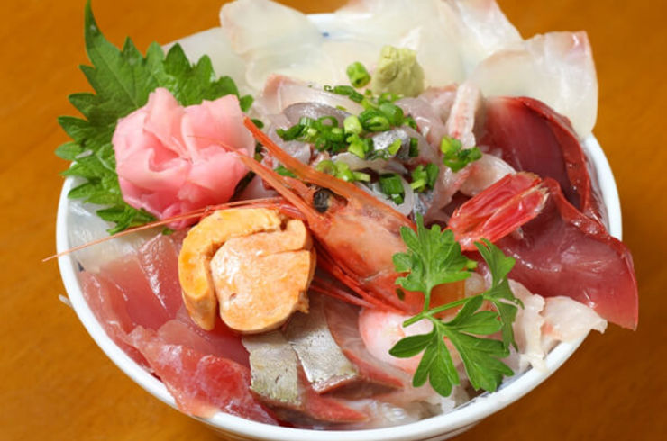 海鮮丼