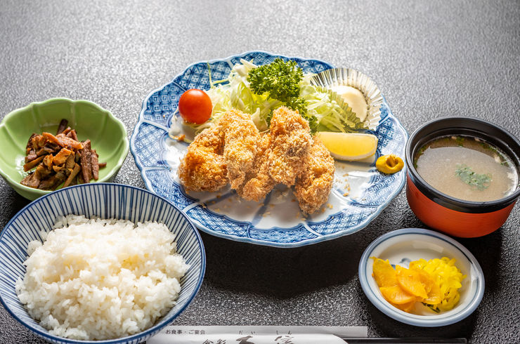 カキフライ定食